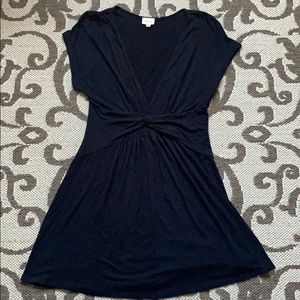 Ella Moss Super Cute Low Cut Black Party Dress